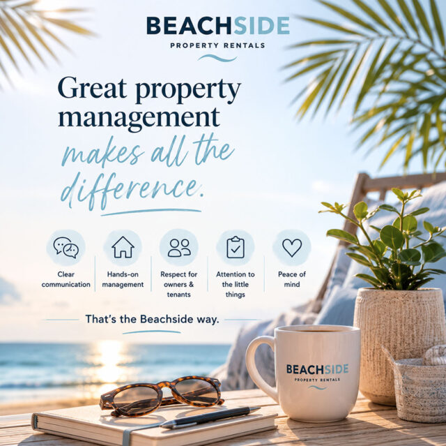 A property is never “just a property.” It’s someone’s investment. Someone’s home.
And something that deserves real care and attention.At Beachside Property Rentals, we believe good property management comes down to the little things:
✔ Clear communication
✔ Being available when needed
✔ Respect for both owners and tenants
✔ Staying proactive, not reactiveMany landlords tell us they simply want to feel informed and confident their property is being looked after properly.That’s exactly how we approach every home we manage.
https://beachsidepr.com.au/#BeachsidePropertyRentals #PropertyManagement #RentalProperty #LandlordSupport #PropertyCare