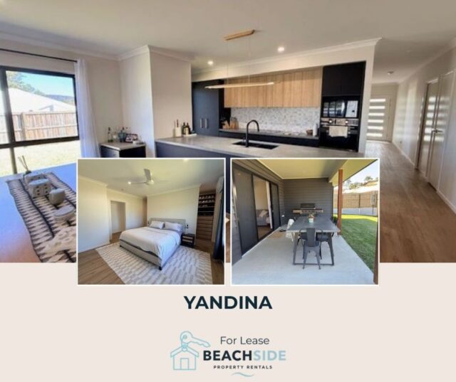 FOR LEASE - YANDINA - Escape to the tranquillity of country living in this spacious family home set amongst the picturesque surrounds of Yandina. Offering the perfect balance of privacy and convenience, the property provides a relaxed rural lifestyle while remaining close to local amenities.Featuring four generous bedrooms, two bathrooms, spacious open-plan living, a modern kitchen, solar power, and a large grassed yard for outdoor enjoyment, this home is ideal for families seeking space, comfort, and a peaceful countryside setting.https://beachsidepr.com.au/our-properties/