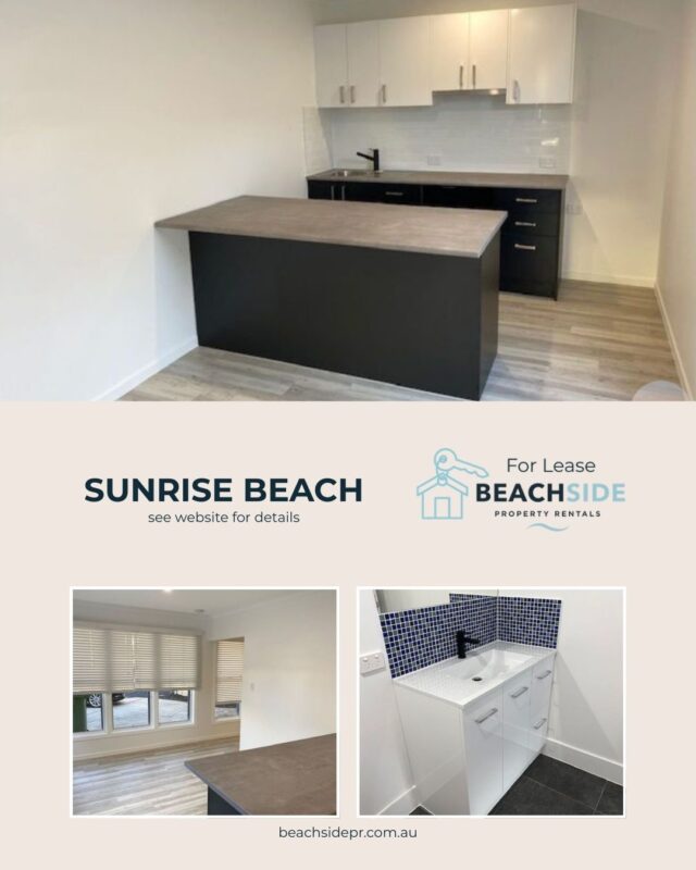 FOR LEASE - SUNRISE BEACH - 1BR/1BTH
This private studio/granny flat offers comfortable long-term living just a short walk from the beach, located only 300 metres from the nearby underpass.Set in a convenient location with easy access to shops, schools and transport, the property is also within easy reach of Noosa Junction, Hastings Street, Laguna Bay and Noosa Civic.A relaxed coastal lifestyle awaits.See our website for details#rentalproperty #rentals #rental #propertymanager #propertymanagement